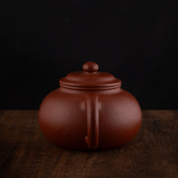 Ning Hong Hu 宁红壶 - 100ml Yixing Teapot in Zhuni Red Clay