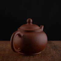 Shuiping 水平 - 80ml Yixing Teapot in Jiangponi Red Clay