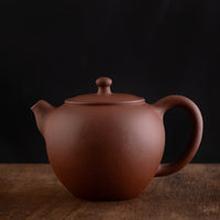 Jiyu 吉羽 - 100ml Yixing Teapot in Qingshuini Purple Clay