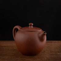 Jiyu 吉羽 - 100ml Yixing Teapot in Qingshuini Purple Clay