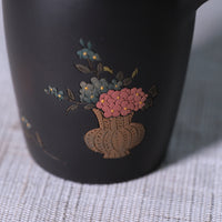 Quiet Bloom - Jianshui Purple clay Teapot