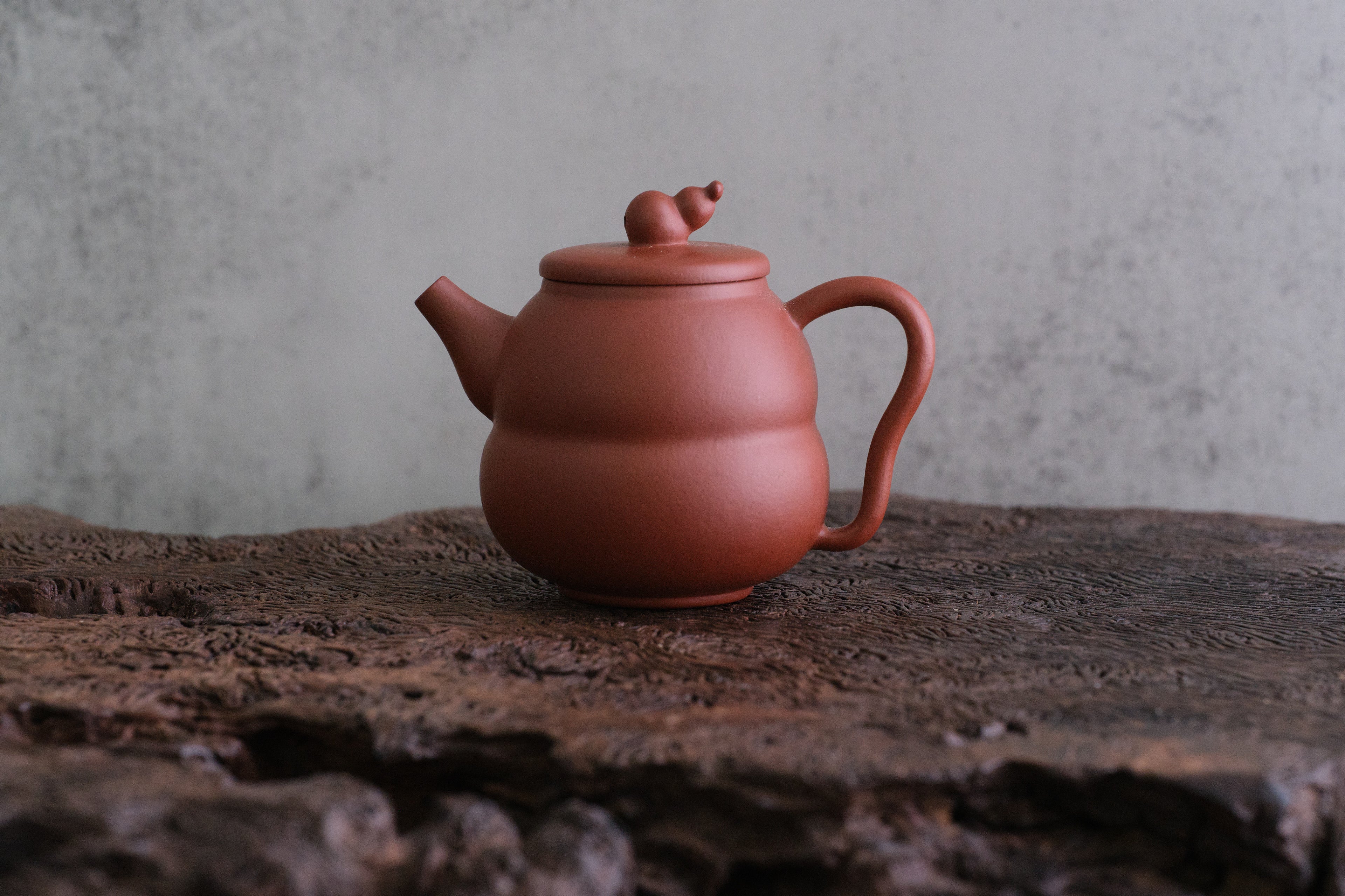 Hu Lu 葫芦 - 80ml Yixing Teapot in Zhuni Red Clay – Eastern Leaves