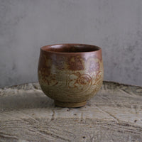 Blossom wave 落灰釉傣陶杯- 90 ml Dai Cup