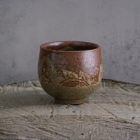 Blossom wave 落灰釉傣陶杯- 90 ml Dai Cup
