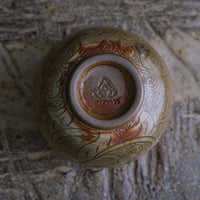 Blossom wave 落灰釉傣陶杯- 90 ml Dai Cup