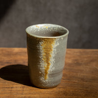 Handmade Dai minority cup, Yunnan clay, wood-fired kiln