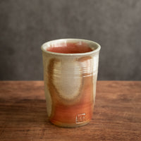 Handmade Dai minority cup, Yunnan clay, wood-fired kiln