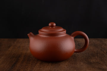 Ning Hong Hu 宁红壶 - 100ml Yixing Teapot in Zhuni Red Clay