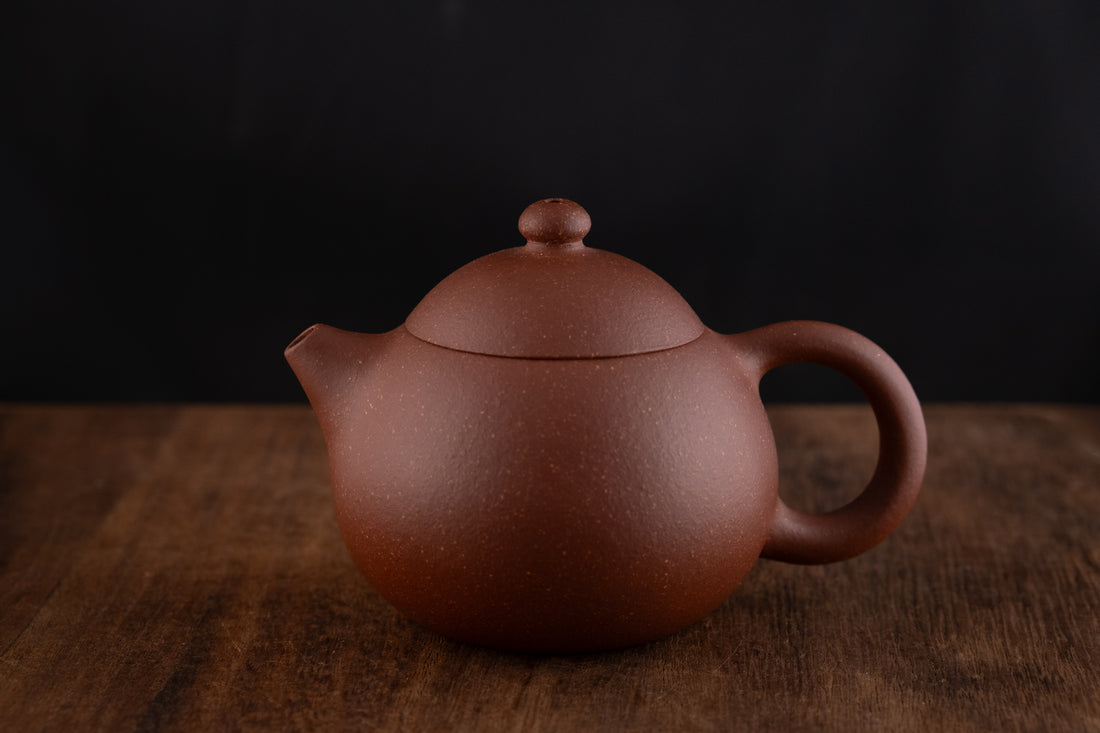 Wendan 文旦 - 120ml Yixing Teapot in Jiangponi Red Clay