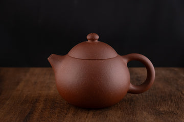 Wendan 文旦 - 120ml Yixing Teapot in Jiangponi Red Clay