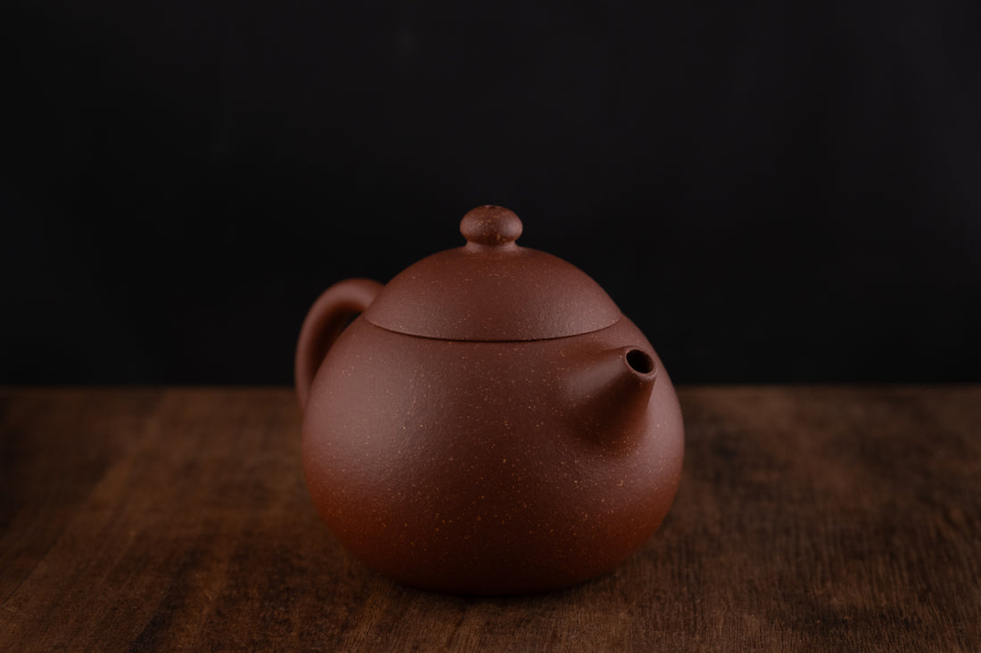 Wendan 文旦 - 120ml Yixing Teapot in Jiangponi Red Clay