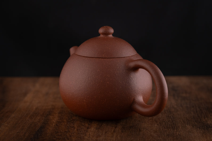 Wendan 文旦 - 120ml Yixing Teapot in Jiangponi Red Clay