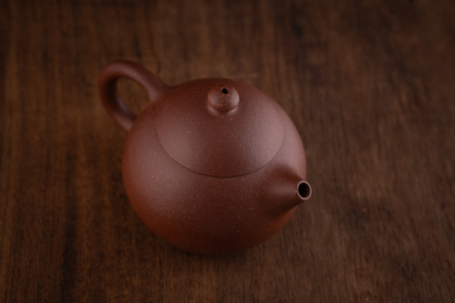 Wendan 文旦 - 120ml Yixing Teapot in Jiangponi Red Clay