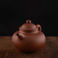 Lianzi 莲子 - 120 ml Yixing Teapot in Jiangponi Red Clay