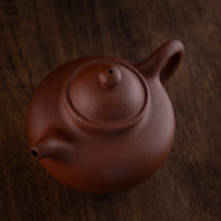 Lianzi 莲子 - 120 ml Yixing Teapot in Jiangponi Red Clay
