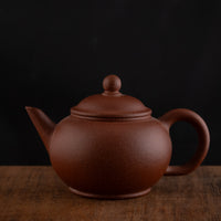 Shuiping 水平 -  80ml Yixing Teapot in Jiangponi Red Clay