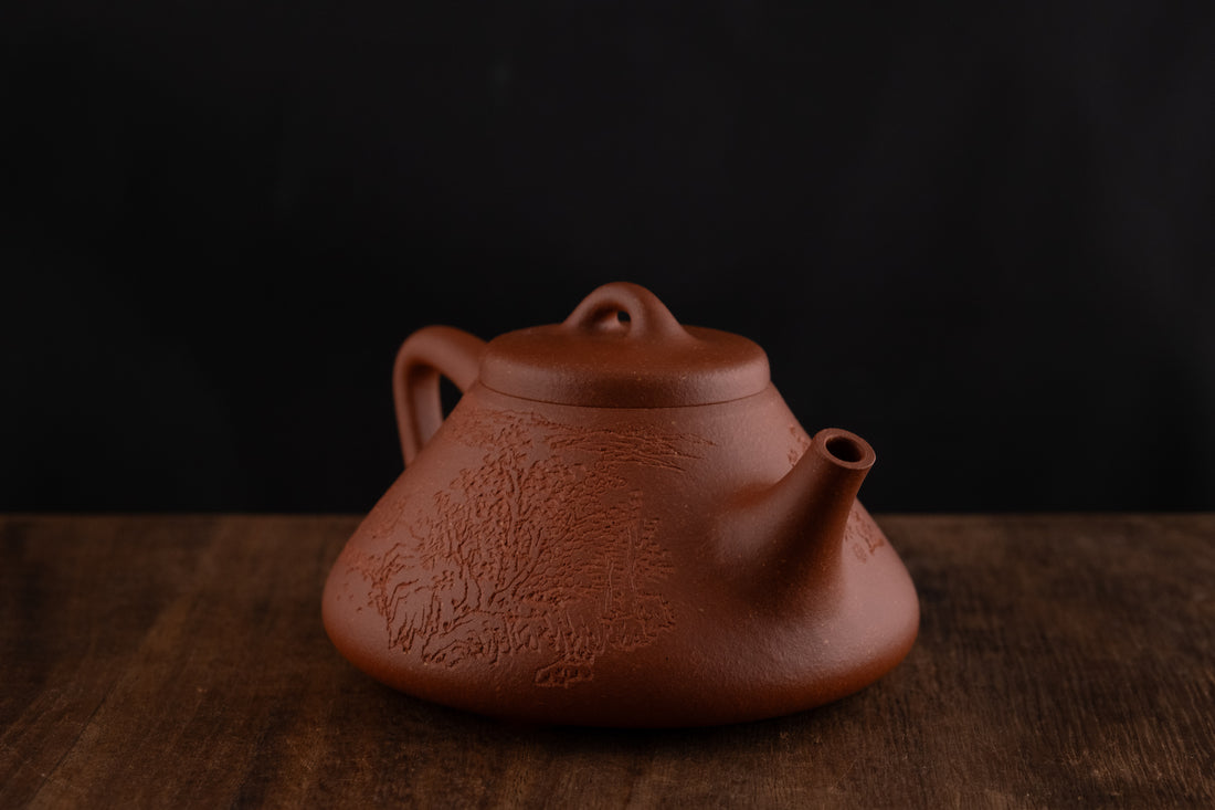 Shípiáo 石瓢 - 160ml Yixing Teapot in Duanni Clay