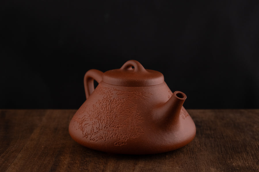 Shípiáo 石瓢 - 160ml Yixing Teapot in Duanni Clay