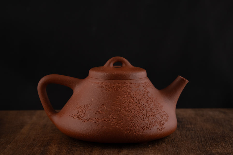 Shípiáo 石瓢 - 160ml Yixing Teapot in Duanni Clay