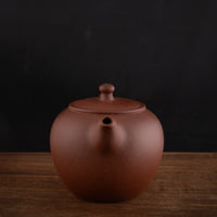 Jiyu 吉羽 - 100ml Yixing Teapot in Qingshuini Purple Clay