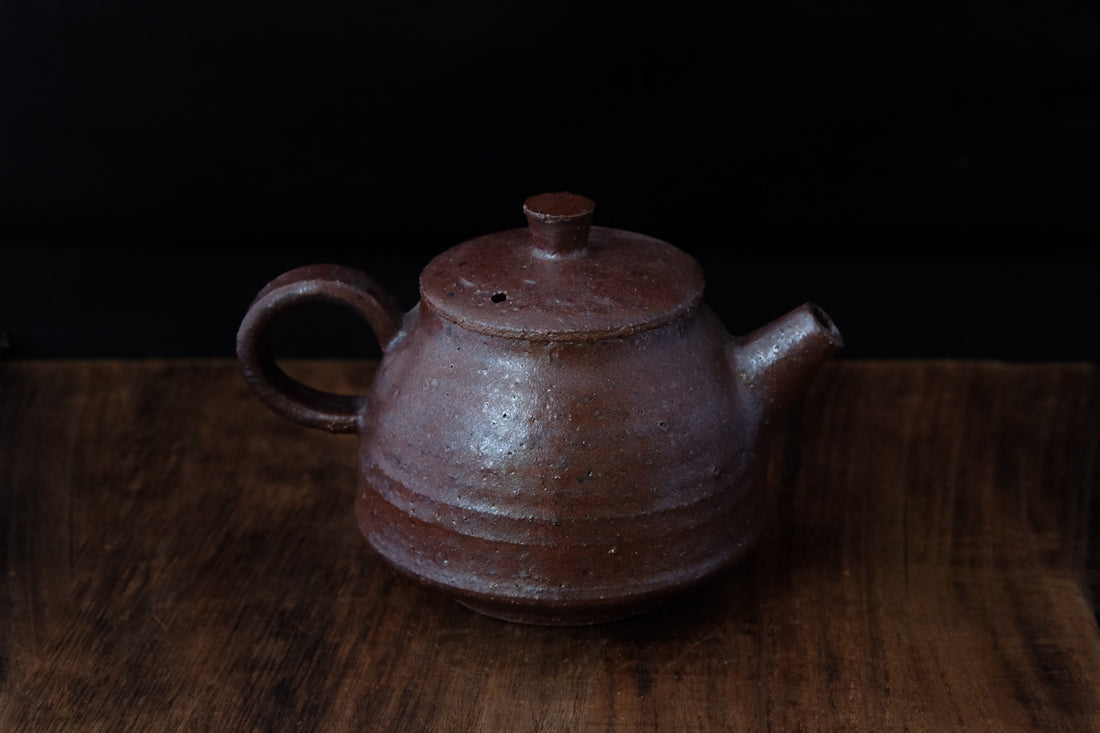 Glimpse of marmored wood, 270ml Dai teapot