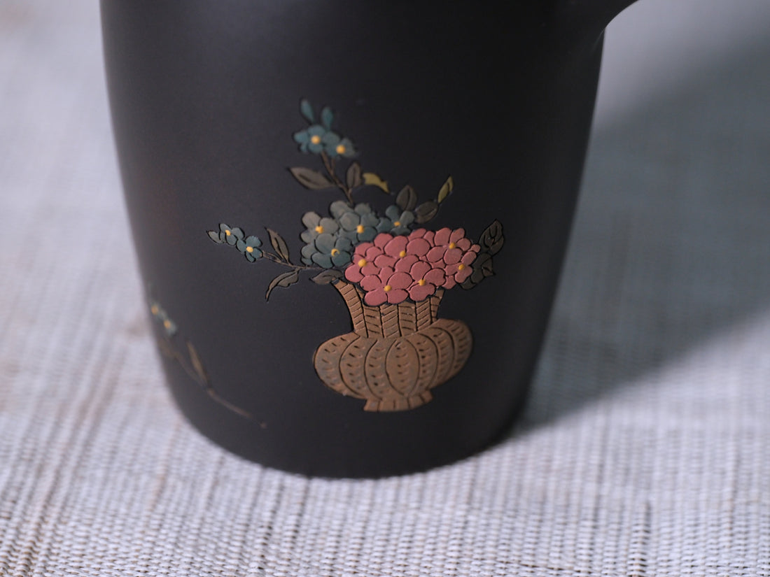 Quiet Bloom - Jianshui Purple clay Teapot