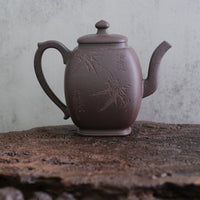 Chun Rong 春融- 110ml Yixing Teapot in Zini Purple Clay