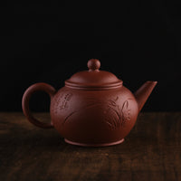 Shuiping 水平 -  70ml Yixing Teapot in Jiangponi Red Clay