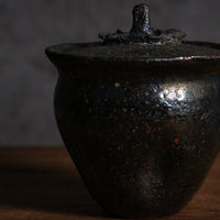 Shishi - Ya'an Dark Sand Persimmon Tea Vessel