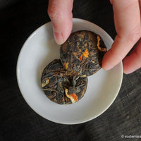 Chen Pi Shoumei 陈皮寿眉 - Tangerine white tea - Eastern Leaves